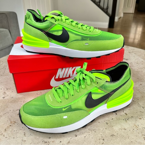 Nike Other - Men’s Nike Waffle One Electric Green /Black Size 11.5